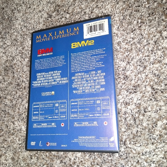 8MM / 8MM 2 - 2 DVD Set - Picture 2 of 4